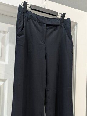 Max Studio Wide Leg Dress Pants – Size 2 – Deep Navy Blue